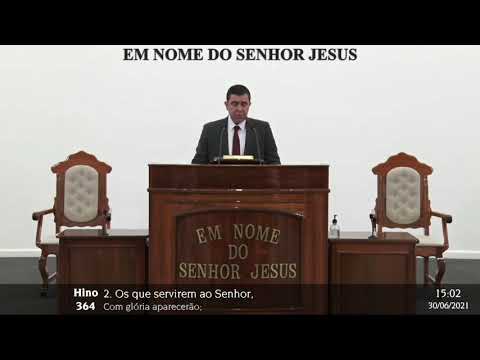 CCB HINO 364 OS TEMPOS JÁ CHEGADOS SÃO...