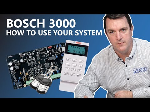 Bosch Solution 3000: How to use your alarm system