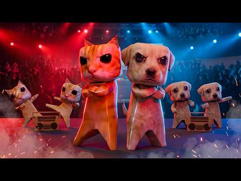 MONTAGEM MIAU vs MONTAGEM GUAU