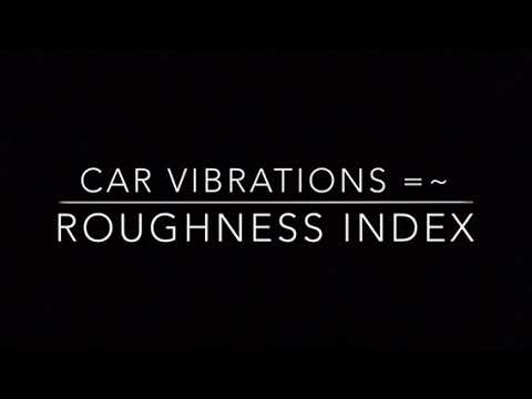 IRI Road Roughness