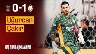 🔴 CANLI | Futbolcumuz Uğurcan Çakır'ın Beşiktaş maçı sonrası açıklamaları #BJKvGS