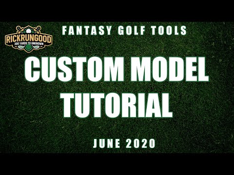 Pga Custom Model Tutorial June 2020 Rickrungood Com