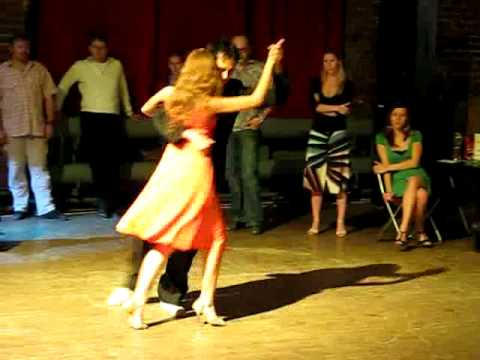  Pablo Rodriguez  is  dancing  to  the  tango  "  El Vino Triste  "