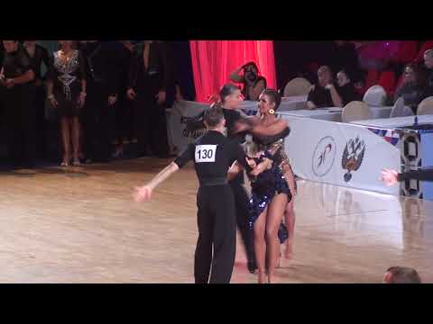 Завадских Евгений   Макарова Дарья Samba 1/2 Rhythm 2017 Abults Latin