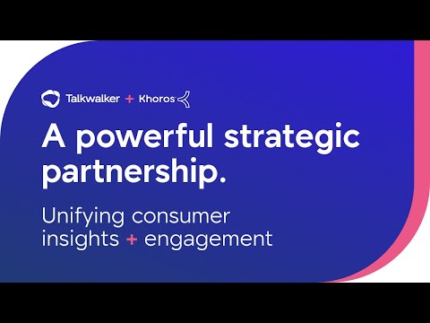 Talkwalker and Khoros partner to deliver seamless social media management and listening