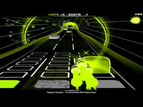 Let´s Audiosurf 8 Bit Tunes #21 [HD] - Kangaroo MusiQue / The neverwritten Roleplaying Game-