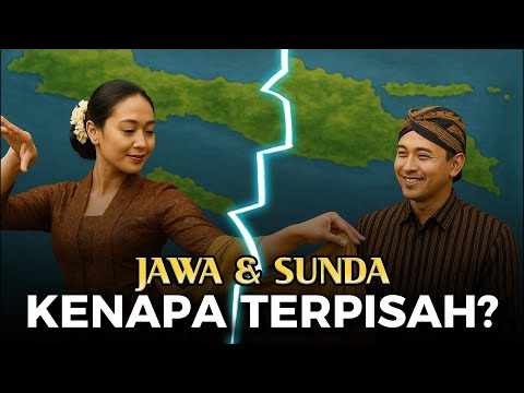 Bagaimana Pulau Jawa menjadi tempat tinggal 2 suku besar yaitu Jawa dan Sunda?