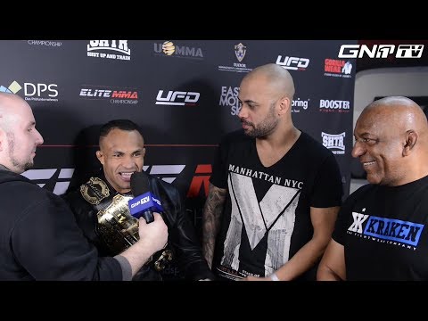 Fabiano "Jacarezinho" Silva da Conceicao nach Titelgewinn bei EMC 3 im Interview