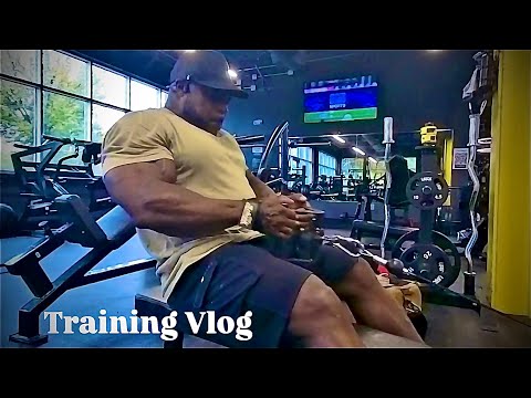 Brandon Curry’s Back & Ham Training Vlog With A Touch Of Shoulder & Biceps