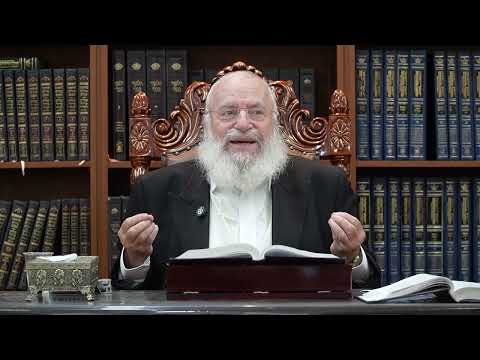 פתיחה לדיני הרחקות | שיעור באידיש מאת מרן הרב אשר וייס שליט"א (תשפ"ז), הלכות נדה שיעור כה
