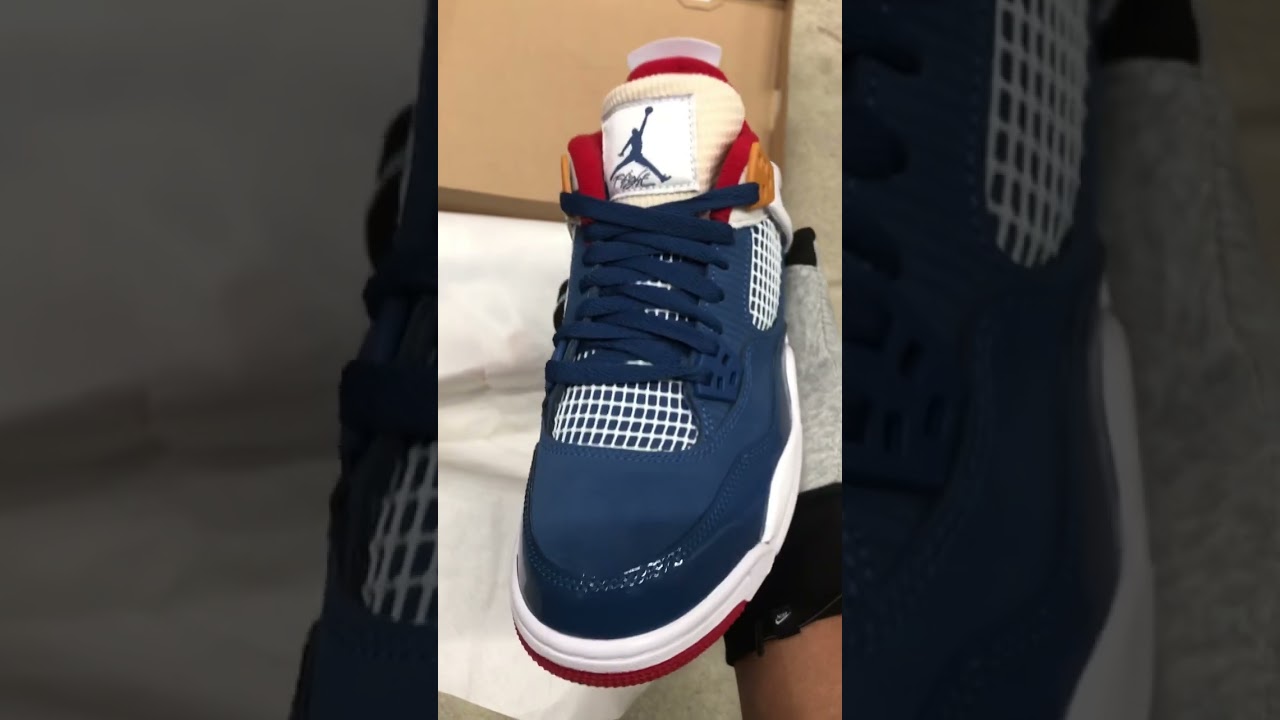 Air Jordan 4 Retro GS French Blue/Messy Room 🧸