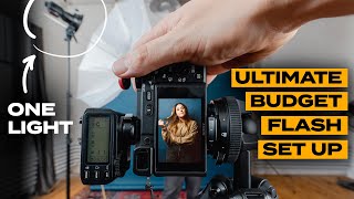 ULTIMATE one light BUDGET flash set up for Beginners