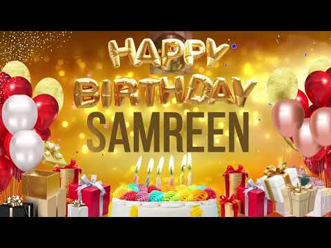 SAMREEN - Happy Birtahday Samreen