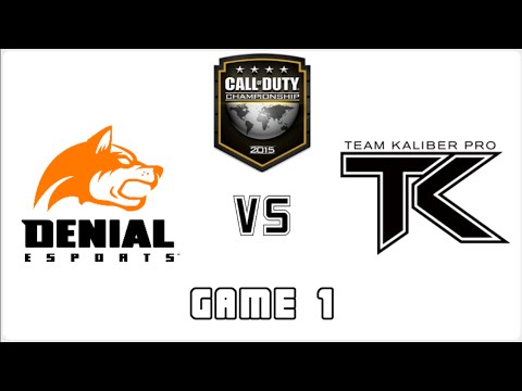 Call Of Duty North American Championships 2015 - Denial vs Team Kaliber - GAME 1