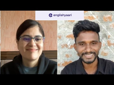 A Fluent English Conversation With A Tutor Aisha  @EnglishYaari   | Wonderful Session🩷.