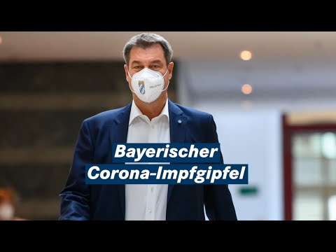 Ministerpräsident Dr. Markus Söder nach dem zweiten Corona-Impfgipfel (28.06.2021) - Bayern