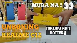 Download lagu UNBOXING REALME C12 - MURA NA ! MALAKI ANG BATTERY ! MARINE BLUE AND CORAL RED | JAYSON PERALTA mp3
