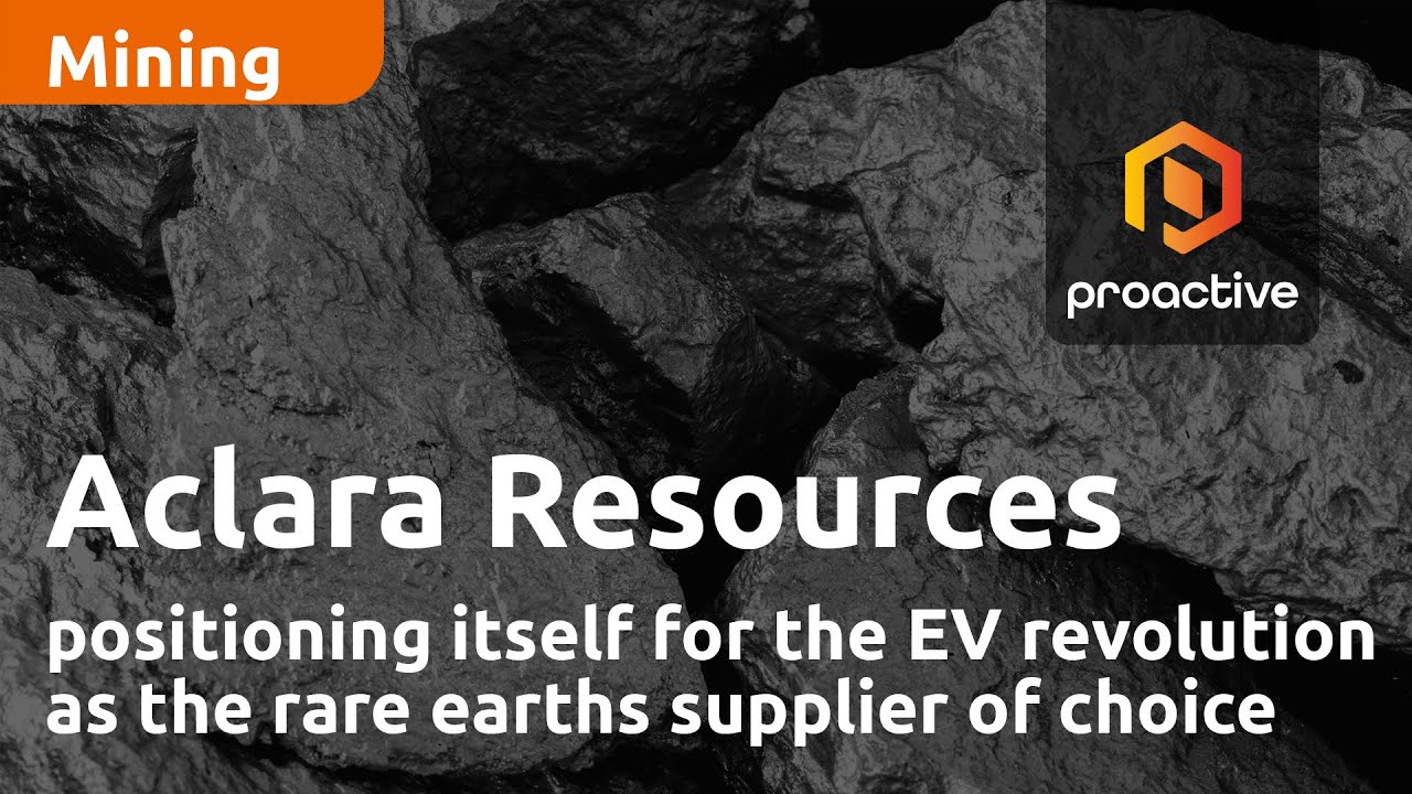 Aclara Resources positioning itself for the EV revolution as the rare earths supplier of choice