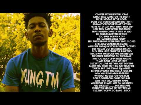 YungTM - Just In Case (LYRIC VIDEO)