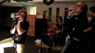 The Broadcast singer with Lights Out Dancing, 12/12/09