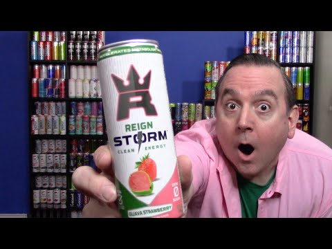 Reign Storm Guava Strawberry Energy Drink Review