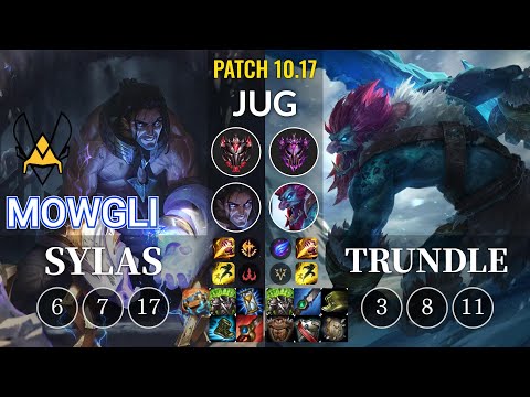 VIT Mowgli Sylas vs Trundle Jungle - KR Patch 10.17