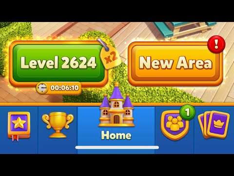 Daily play Royal Match | Level from 2614 to 2624