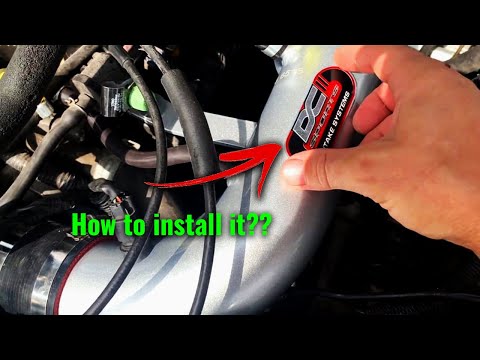02-04 Acura RSX - How to install a short ram intake in your car under 30minutes - |Speed Prophets|