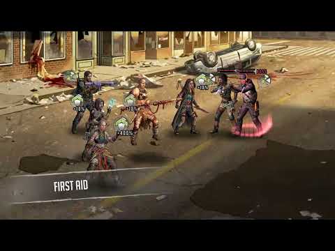 Infection's team leader, Michelle VS The Scotsman in Brute Force Roadmap last stage: TWD RTS