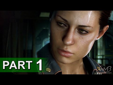 Alien: Isolation - Walkthrough Part 1 (Mission 1 - Closing the Book) [Hard]
