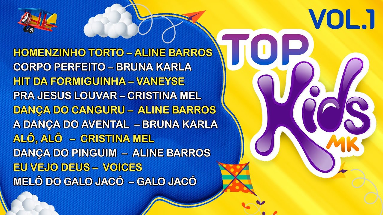 Melhores Músicas Gospel para o DIA DAS CRIANÇAS - TOP Kids MK VOL.1