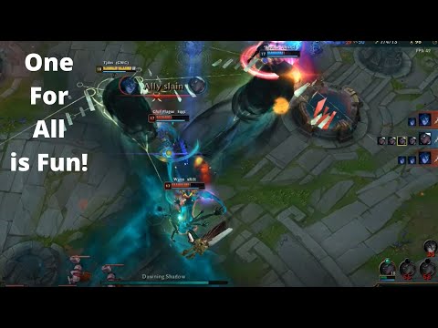 One For All Montage (Senna, Shaco, Sona, Khazix) | League of Legends | Rotating Game Mode
