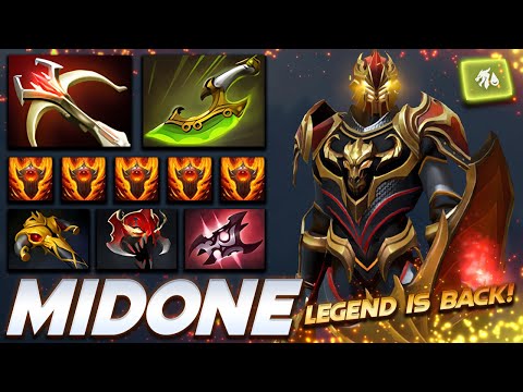 MidOne Dragon Knight Legendary Warrior - Dota 2 Pro Gameplay [Watch & Learn]