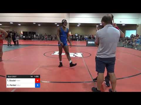 195 Lbs 3rd Place - Thomas Stadel, Tennessee Vs Deanthony Parker, Moline Wrestling Club 79ab