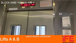 HDB Block 506B Yishun || IFE Elevator