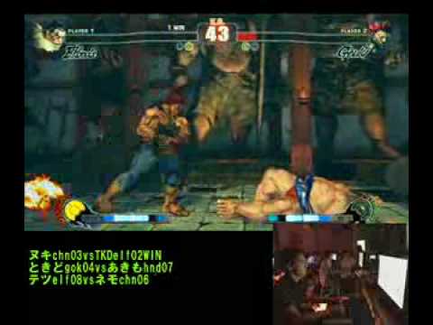 SF4:Akimo (Ho) vs Tokido (Go) - Gods Garden