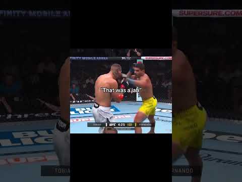 Bro Really Said “That Was a Jab” 💀#ufc #funny #fighting #shorts #fyp #mma