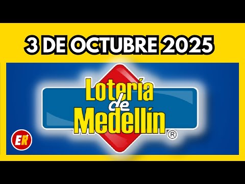 MEDELLIN LOTTERY Result for FRIDAY, October 3, 2025 ✅