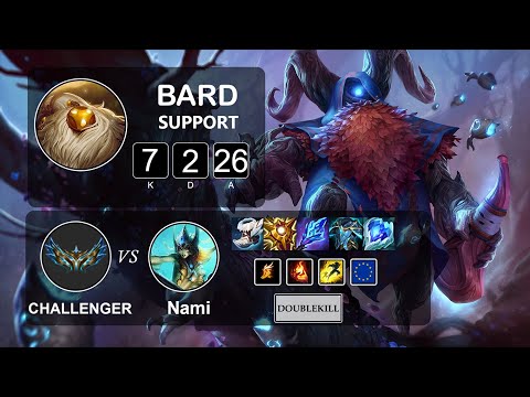 Support Bard vs Nami - LOL EUW Challenger Season 12 Patch 12.3