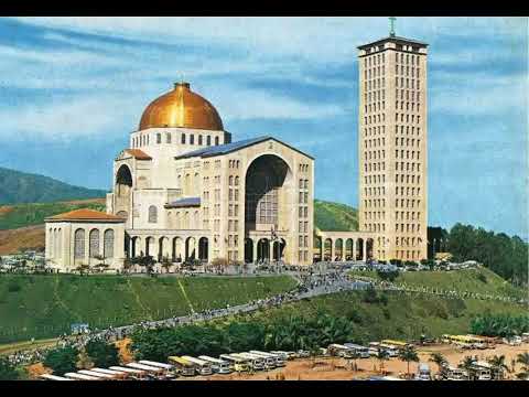 construção da basilica de Aparecida