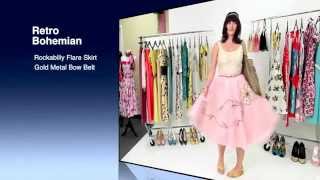 "Modern or Retro?" Styling Video Ep 4:Rockabilly Flare Skirt