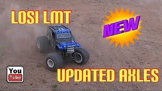 NEW!! Losi LMT Axle Housing Test on 4s! Raw Earl Special Edition!