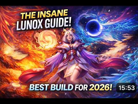 LUNOX BEST BUILD 2026 IS BROKEN 🤯 | Complete Lunox Tutorial & Pro Guide