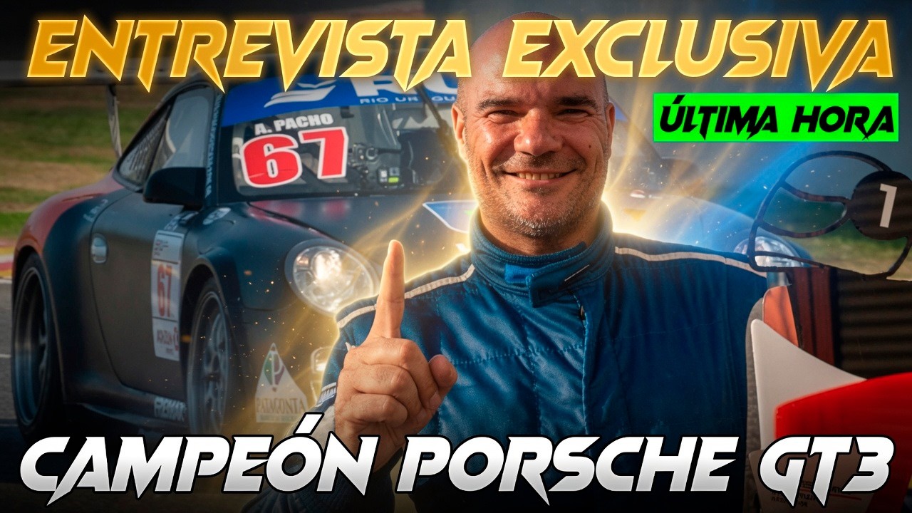ENTREVISTAMOS AL CAMPEÓN DE LA PORSCHE GT3 Y UN REFERENTE DEL ALMA FIERRERA ARGENTINA EN EL MUNDO TC