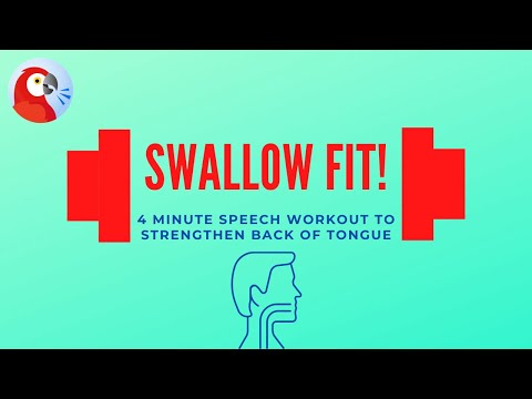 Parkinson's Speech Exercises for STRONGER Swallow - Targeting BACK of tongue