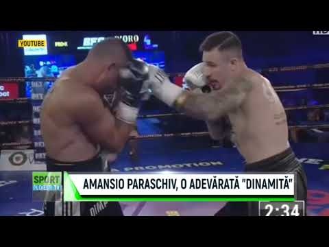 AMANSIO PARASCHIV, O ADEVĂRATĂ DINAMITĂ