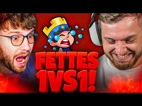 😡🤣SPANNENDES 1vs1 MIRROR Match! - 1vs1 gegen Chefstrobel in Clash Royale