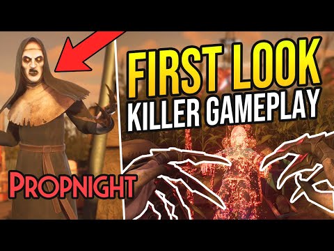 First Look PROPNIGHT Gameplay "Dead by Daylight meets Prop Hunt is AMAZING?" Banshee Killer Gameplay