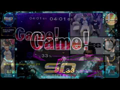 Melee @ LD Lounge #19 - Downtown Moisturizer vs. GS | Frosty - Singles WR1 - SSBM