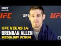 UFC Vegas 14: Brendan Allen Likes Sean Strickland Matchup Better Than Ian Heinisch - MMA Fighting